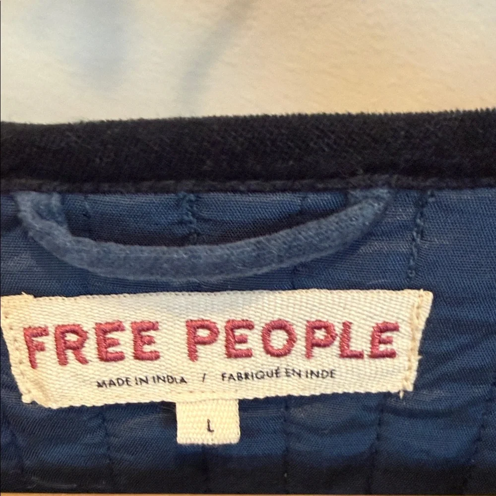 Free People Natalia Velvet Jacket Size‎ Large